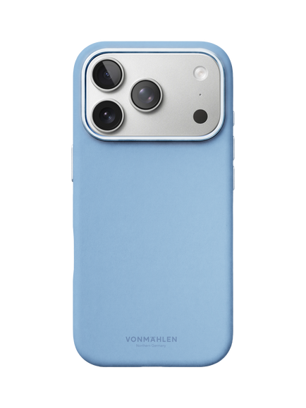 Vonmählen Soft Silicone Case 2 for iPhone 18 Pro Max, Light Blue
