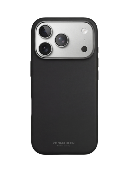 Vonmählen Soft Silicone Case 2 for iPhone 18 Pro, Black