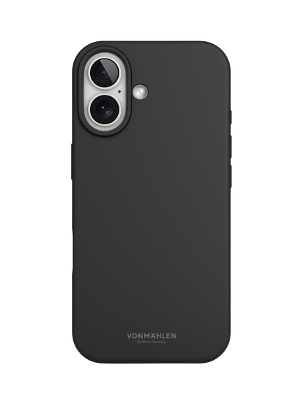 Vonmählen Soft Silicone Case for iPhone 17, Black, Black