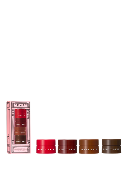 Fenty Beauty Fenty Skin Lil Puddin' Pots Mini Intensive Recovery Lip Mask Set, 