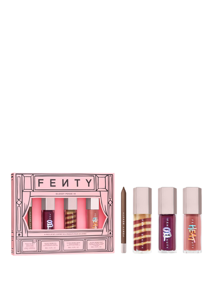 Fenty Beauty Glossy Posse IX 4 Piece Lip Set, 