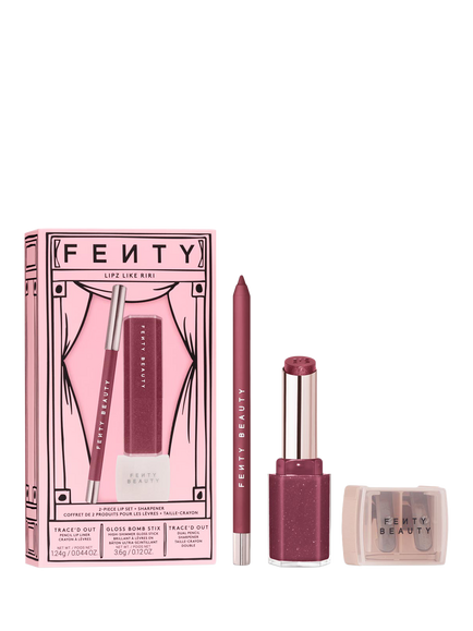 Fenty Beauty Lipz Like Riri 3 Piece Lip Set, 