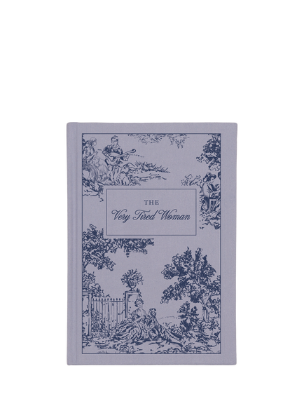 DesignWorks Ink Very Tired Woman Lined Notebook, Multi Multi