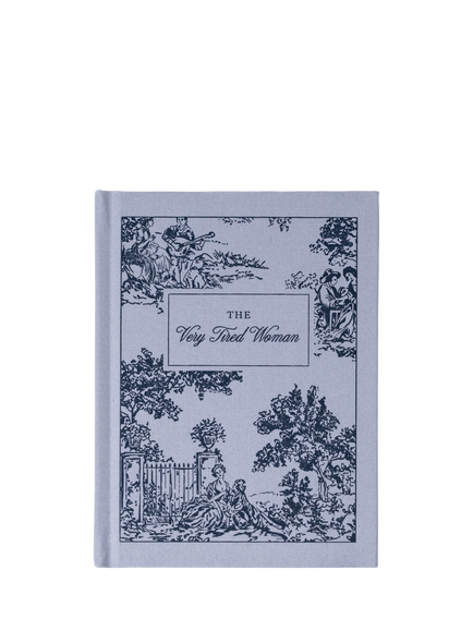 DesignWorks Ink Very Tired Woman Lined Notebook - view 2, Multi Multi