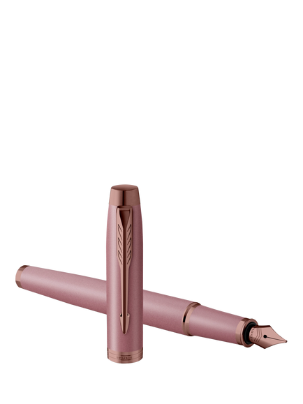 PARKER IM Finishing Touch Fountain Pen, Rosy Mauve
