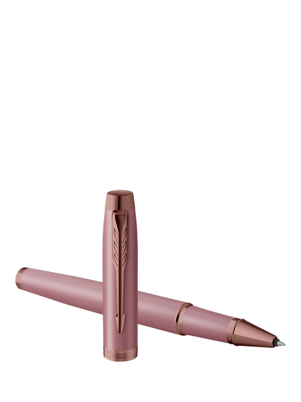 PARKER IM Finishing Touch Rollerball Pen, Rosy Mauve
