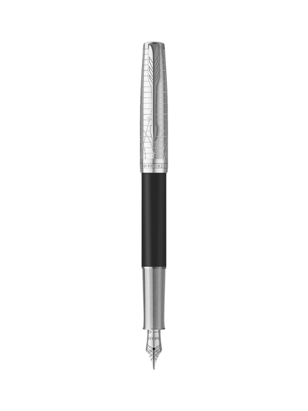 PARKER Legacy of Flight Sonnet Fountain Pen, Black/Silver, Multi