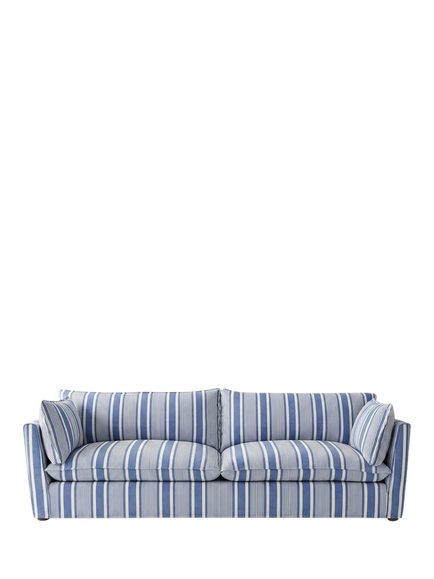John Lewis x Sophie Conran Cocobella Grand 4 Seater Sofa, Cornish Blue