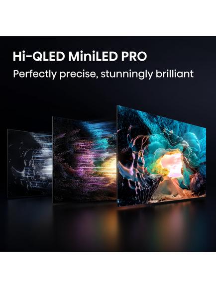 Hisense 65U7STUK PRO (2026) ULED MiniLED HDR 4K Ultra HD Smart AI TV, 65 inch with Dolby Atmos, Charcoal Grey - view 2, Charcoal Grey