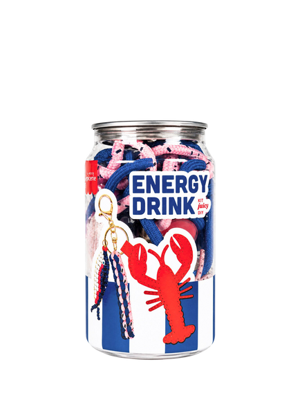 La Petite Épicerie Energy Drink Bag Charm Kit, Multi