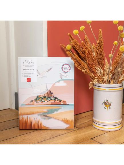 La Petite Épicerie Mont St Michel Paint by Numbers Kit - view 2, Multi