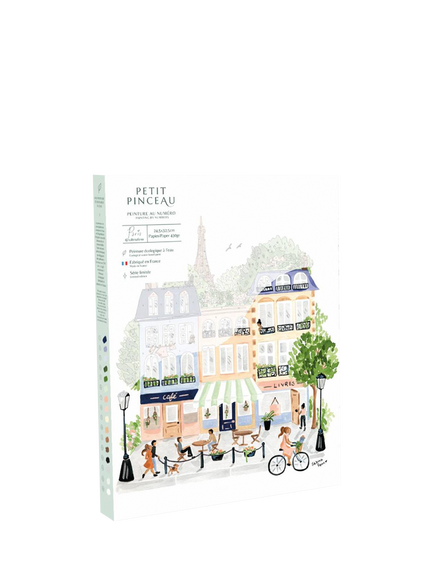 La Petite Épicerie Paris Poster Paint by Numbers Kit, Multi
