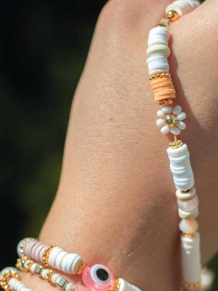 La Petite Épicerie My Heishi Bead Phone Jewellery Craft Kit - view 2, Multi