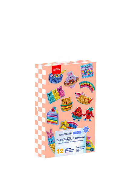 La Petite Épicerie Yummy Rhinestone Stickers Kit, Multi