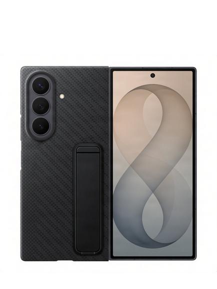 Samsung Carbon Standing Case for Galaxy Z Fold8 Ultra, Black, Black