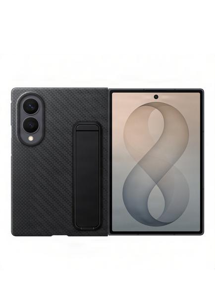 Samsung Carbon Standing Case for Galaxy Z Fold8, Black, Black