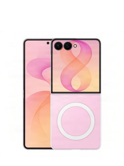 Samsung Clear Magnet Case for Galaxy Z Flip8, Transparent