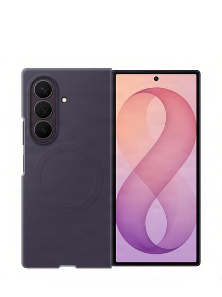 Samsung Silicone Magnet Case for Galaxy Z Fold8 Ultra, Violet Shadow