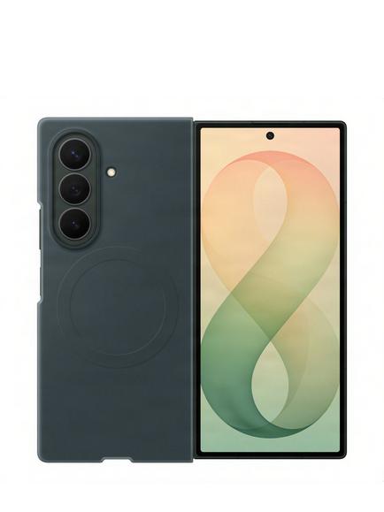 Samsung Silicone Magnet Case for Galaxy Z Fold8 Ultra, Green Shadow