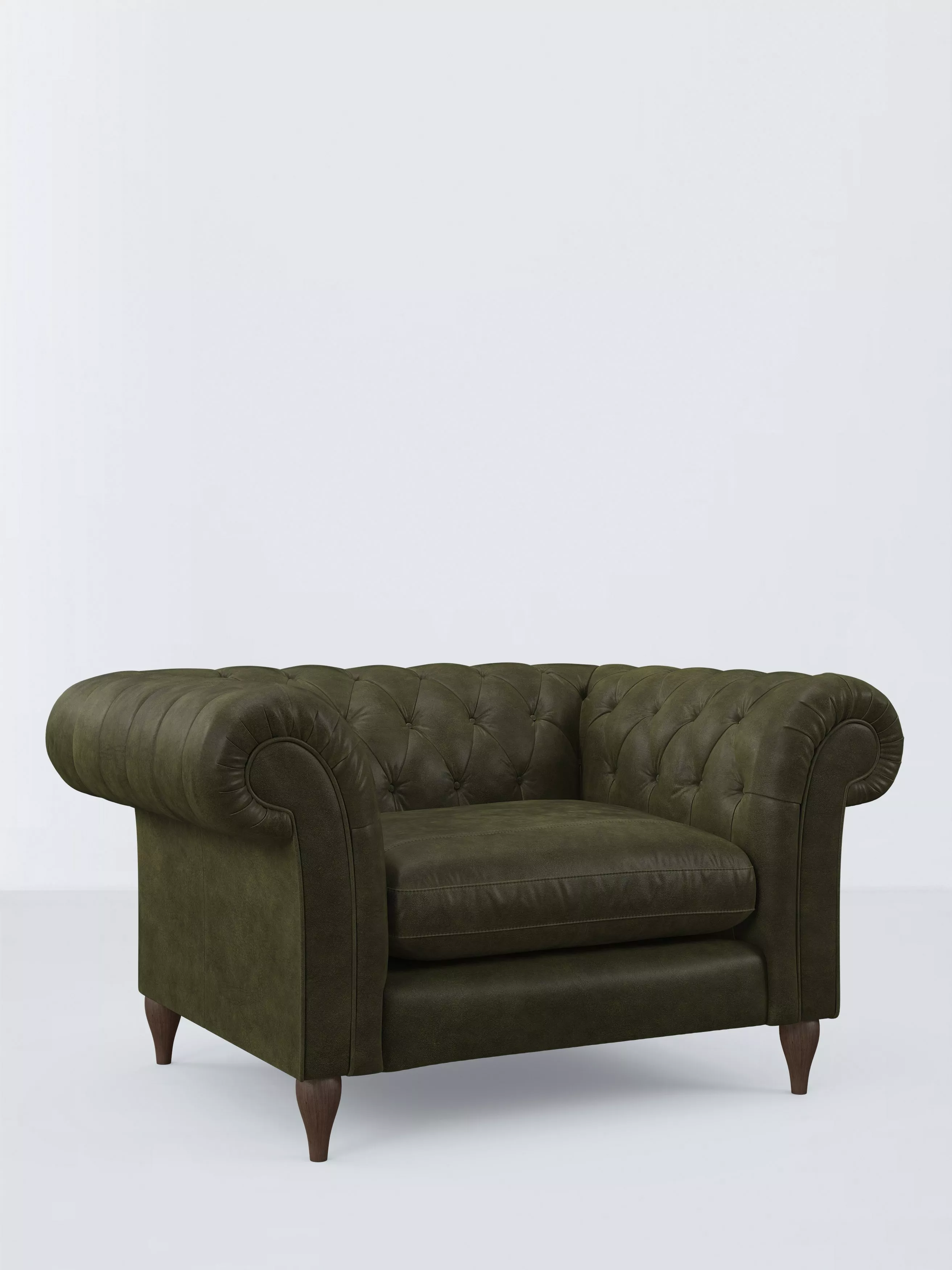 John Lewis Winchester Leather Snuggler, Dark Leg