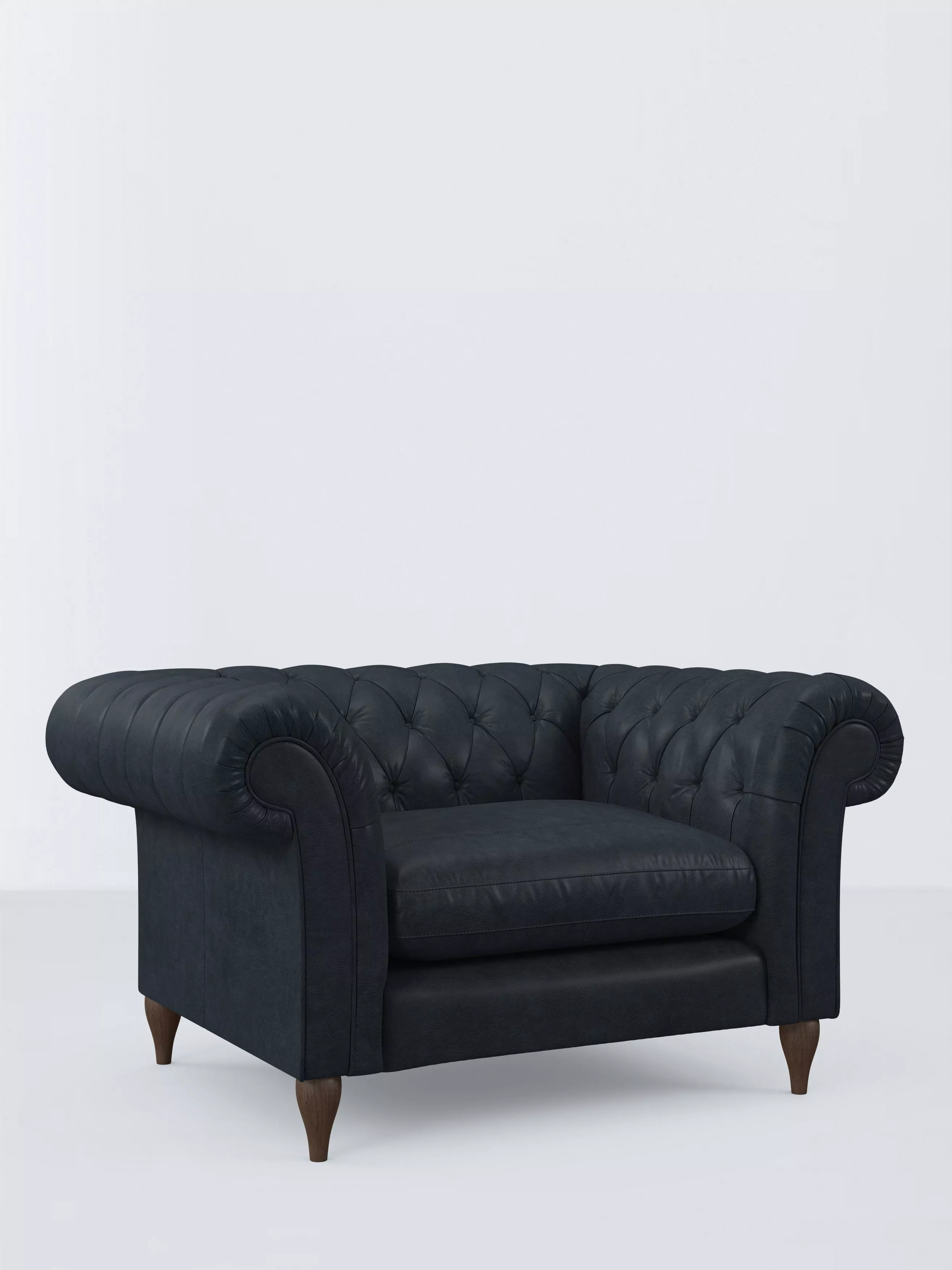 John Lewis Winchester Leather Snuggler, Dark Leg