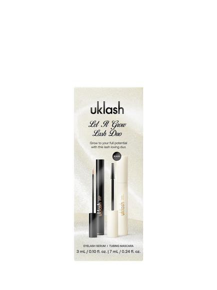 UKLASH Let It Grow Lash Duo Makeup Gift Set, 