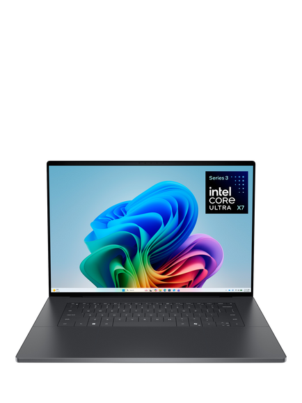 Dell XPS 16 DA16260 Laptop, Intel Core Ultra X7 Processor, 32GB RAM, 1TB SSD, 16” 3K OLED, Graphite, Graphite