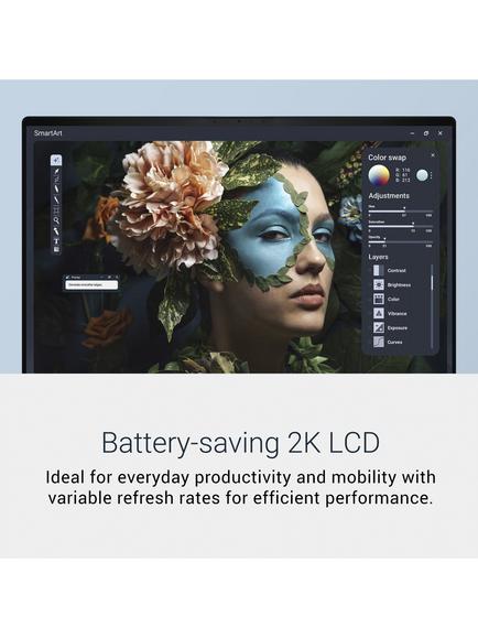 Dell XPS 16 DA16260 Laptop, Intel Core Ultra X7 Processor, 32GB RAM, 512GB SSD, 16” 2K, Graphite - view 2, Graphite