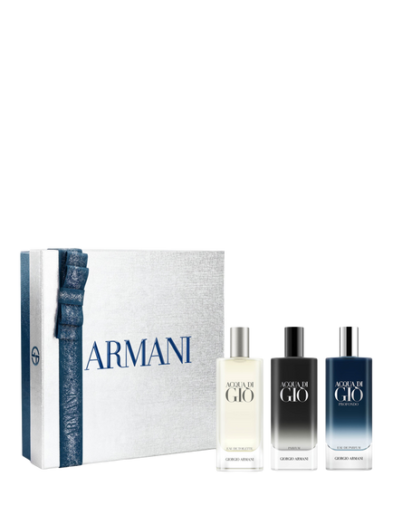 Giorgio Armani Acqua di Giò Discovery Holiday Fragrance Gift Set, 3 x 15ml, N/A (coffret)