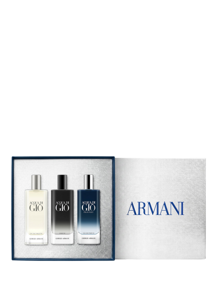 Giorgio Armani Acqua di Giò Discovery Holiday Fragrance Gift Set, 3 x 15ml - view 2, N/A (coffret)
