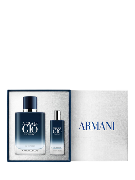 Giorgio Armani Acqua di Giò Profondo Eau de Parfum 100ml Holiday Fragrance Gift Set - view 2, N/A (coffret)