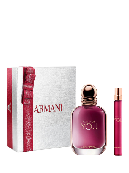 Emporio Armani Power of You Eau de Parfum For Her 50ml Holiday Fragrance Gift Set, N/A (coffret)