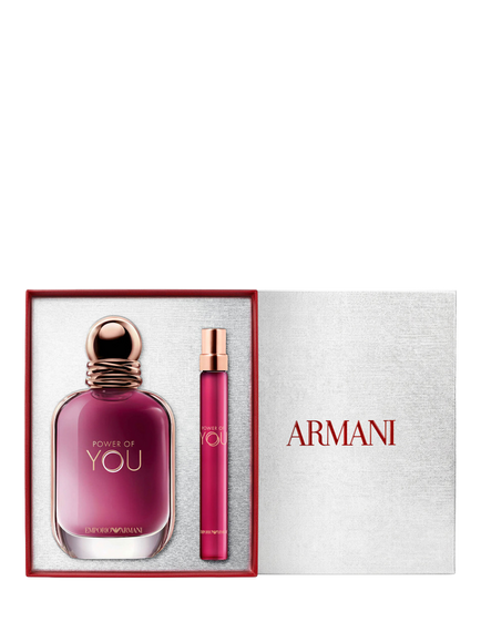 Emporio Armani Power of You Eau de Parfum For Her 50ml Holiday Fragrance Gift Set - view 2, N/A (coffret)