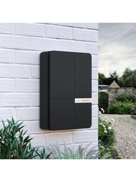 Andersen A2 7kW Tethered Electric Vehicle Charging Cable with Premium Installation, 8.5m - view 2, Cheltenham Graphite
