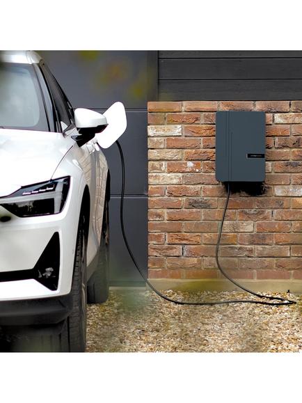 Andersen A3 7kW Tethered Electric Vehicle Charging Cable with Premium Installation, 5.5m - view 2, Cheltenham Graphite