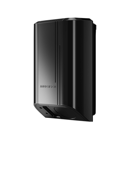 Andersen Quartz 7kW Socketed/Untethered Electric Vehicle Charger with Premium Installation, Midnight Black