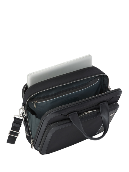 TUMI ARRIVÉ Sadler Large Briefcase, Black - view 2, Black