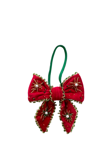 MakeBox & Co Luxury Beaded Velvet Bow Kit, Multi