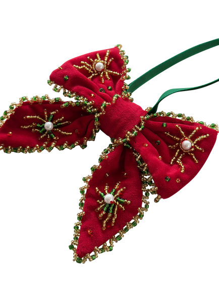 MakeBox & Co Luxury Beaded Velvet Bow Kit - view 2, Multi