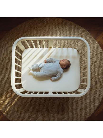 Stokke Nighti Mini Cot - view 2, Vanilla White