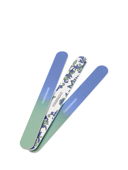 Tweezerman's Paisley Nail Files, Pack of  3, Paisley
