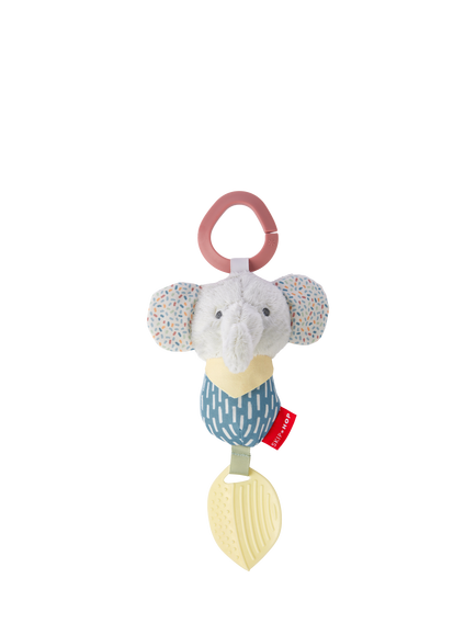 Skip Hop Bandana Buddies Chime & Teethe Elephant Teether, Multi