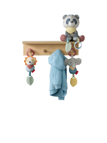 Skip Hop Bandana Buddies Chime & Teethe Elephant Teether - view 2, Multi