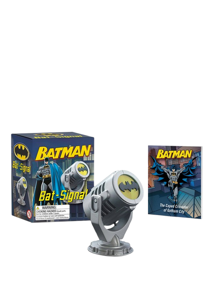 Hachette Book Group Batman Mini Bat Signal, Blue Multi Blue