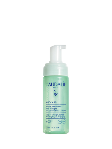 Caudalie Vinoclean Daily Foam Cleanser, 150ml, Clear Clear