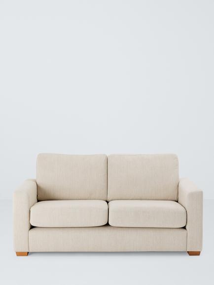 John Lewis Olivia Medium 2 Seater Sofa, Matilda Natural - view 2, Matilda Natural