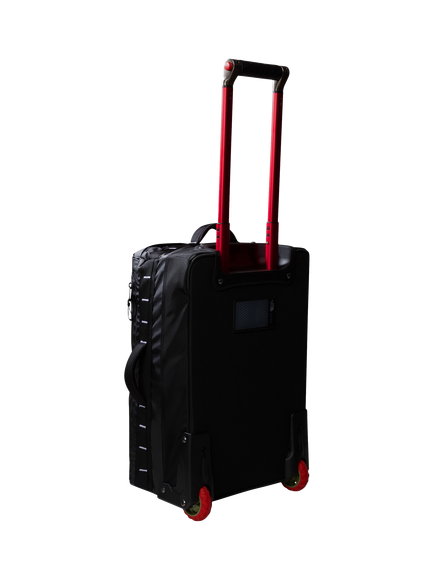 The North Face Base Camp Voyager 21 Roller Bag, Black - view 2, Blk-wht-npf