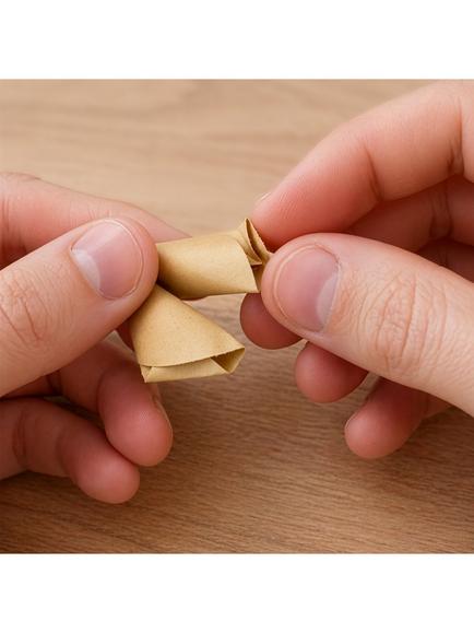Pikkii Fold Out Paper Fortune Cookies, Pack of 50 - view 2, Red Multi Red