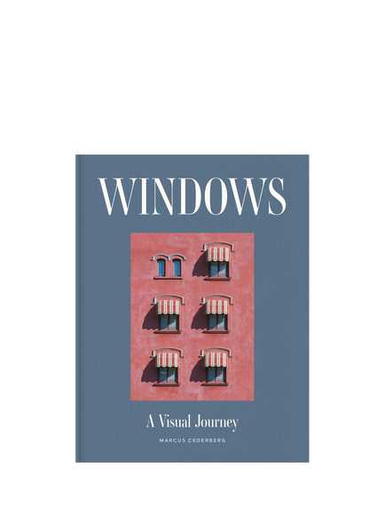 Hachette Book Group Windows - A Visual Journey Book by Marcus Cederberg, Blue Multi Blue