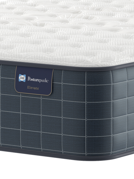 Sealy Posturepedic Elevate Aurora Zip Link Mattress, Extra Firm Tension, Super King Size, White